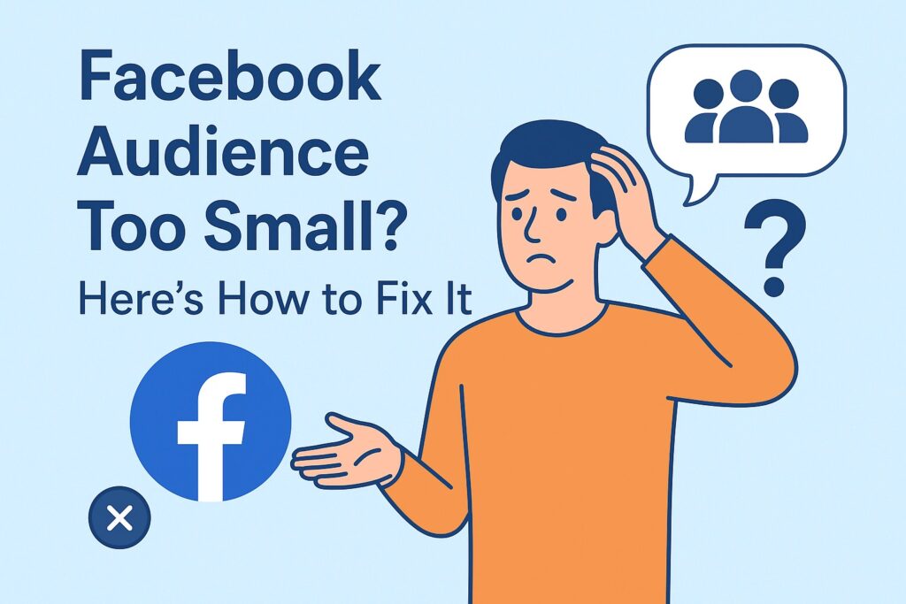 Facebook Audience Too Small? Here’s How to Fix It